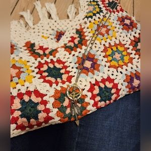 Crochet Fringe Poncho